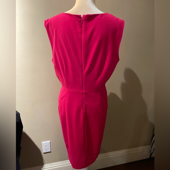 New York & Company
Stretch Hot Pink Tailored Pencil Dress     With Pockets - Picture 4 of 8